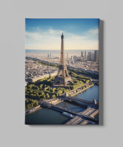 Parijs Eiffeltoren Canvas Schilderij