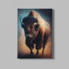 ALIVA 1068 bizon canvas schilderij dieren a