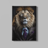 ALIVA 1074 meneer de leeuw canvas schilderij