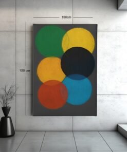 abstracte-cirkels-canvas-schilderij-c