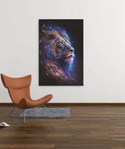 ALIVA 1077 canvas schilderij dieren leeuw c