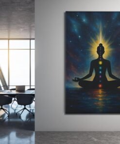 ALIVA 1161 canvas schilderij abstract meditatie c 1