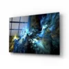 abstract blauw glasschilderij OGLS 5095 b