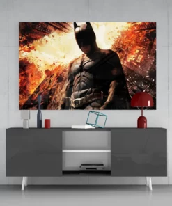 Batman and Gotham Glasschilderij - Afbeelding 4