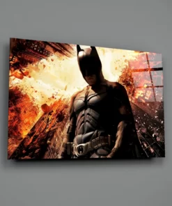 Batman and Gotham Glasschilderij - Afbeelding 3