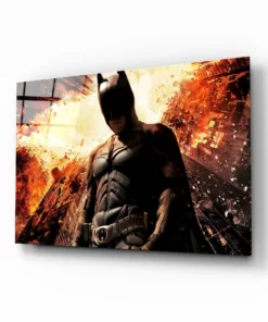 Batman and Gotham Glasschilderij