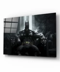 Batman Glasschilderij