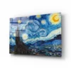 de sterrennacht van gogh glasschilderij OGLS 3063 b