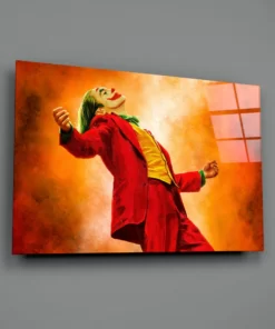 Alternative view of The Joker Glasschilderij