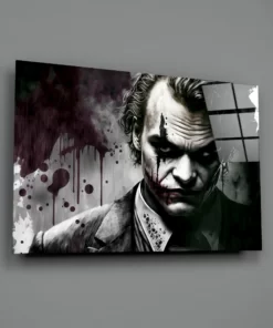 Alternative view of Glasschilderij The Joker