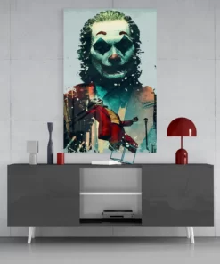 the joker glasschilderij ZDY 1030