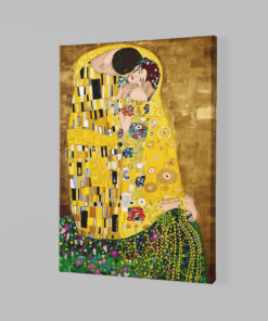 ALIVA 1012 gustav klimt kiss canvas schilderij