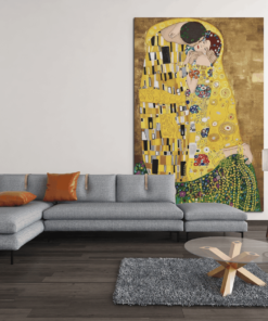 ALIVA 1012 gustav klimt kiss canvas schilderij b 1