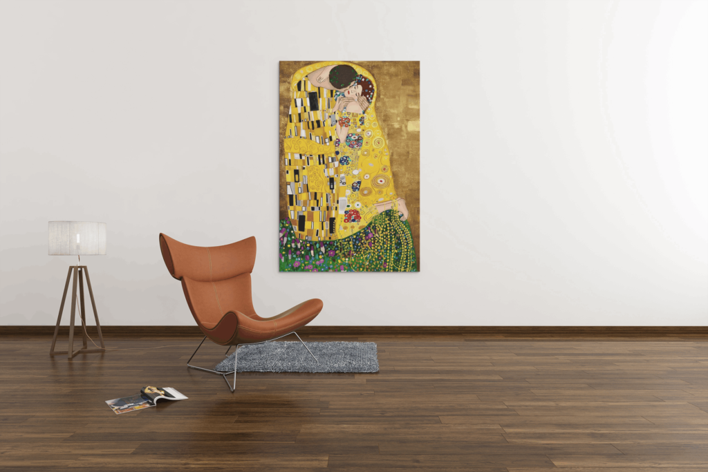 ALIVA 1012 gustav klimt kiss canvas schilderij c 1