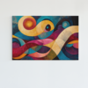 ALIVA 1018 abstract kleuren canvas schilderij