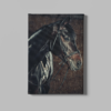 ALIVA 1170 paard portret canvas schilderij a