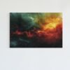 ALIVA 1173 abstract oranje canvas schilderij horizontaal