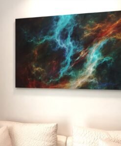 ALIVA 1174 abstract kleurrijk canvas schilderij a