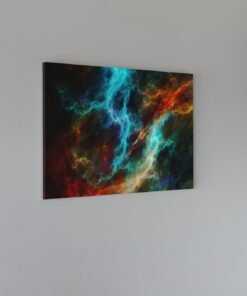 ALIVA 1174 abstract kleurrijk canvas schilderij c