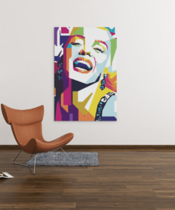 Marilyn Monroe Canvas Schilderij - Afbeelding 3