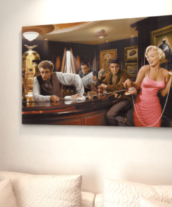 ALIVA 1179 marilyn monroe canvas schilderij horizontaal b min