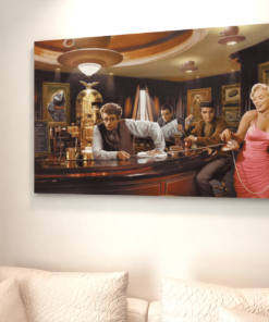 Alternative view of Canvas Schilderij Marilyn Monroe