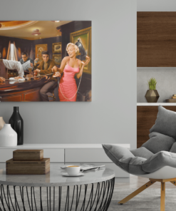 ALIVA 1179 marilyn monroe canvas schilderij horizontaal min