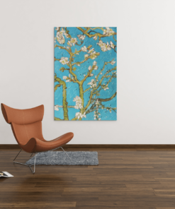 ALIVA 1180 amandelbloesem van gogh canvas schilderij rechthoek c min