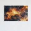 ALIVA 1186 oranje abstract canvas schilderij
