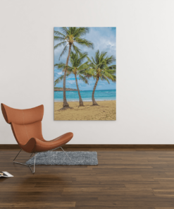 Palmbomen Canvas Schilderij - Afbeelding 3