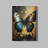 ALIVA 1215 vlinder canvas schilderij rechthoek a