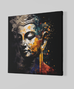 Alternative view of Boeddha Canvas Schilderij