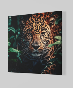 Alternative view of Luipaard Dieren Canvas Schilderij