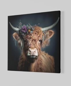 Alternative view of Schotse Dieren Canvas Schilderij