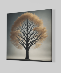 Alternative view of Eenzame Boom Canvas Schilderij