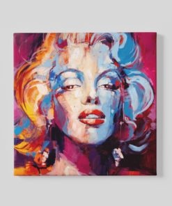 Marilyn Monroe Canvas Schilderij