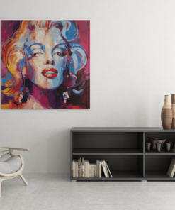 OEFE 1092 marilyn monroe canvas schilderij c
