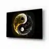 glasschilderij ying yang abstract DSG 6041 b