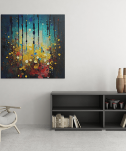 OEFE 1126 kunst abstract canvas schilderij b