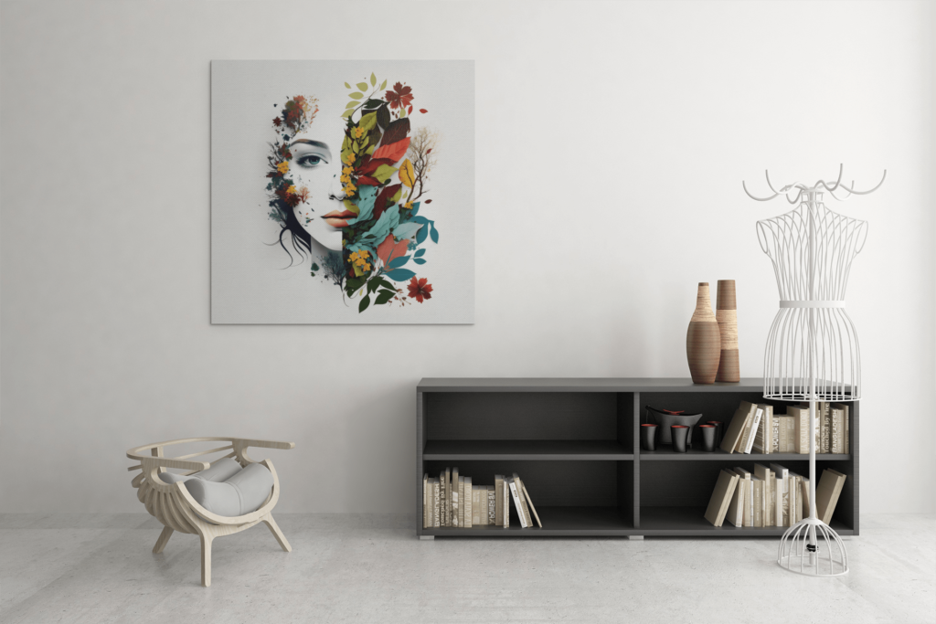 OEFE 1131 natural beauty canvas schilderij c