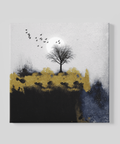Kunst Stilte en Vrede Canvas Schilderij