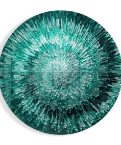 Emerald Helix Glasschilderij