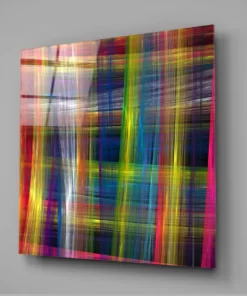 Alternative view of Kleurrijke Kunst Glasschilderij