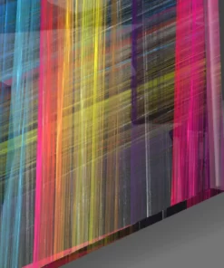 kleurrijke abstrat kunst glasschilderij KGLS 3018 c