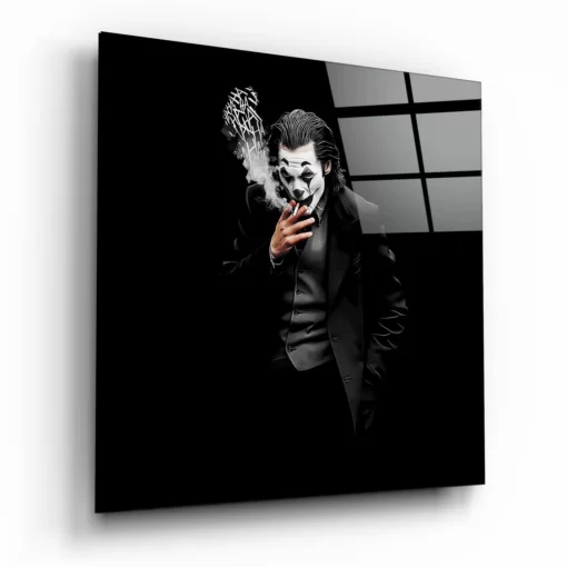 smoking joker glasschilderij KGLS 7000 b