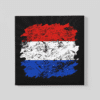 OEFE 1163 nederlandse vlag canvas schilderij