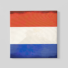 OEFE 1166 nederlandse vlag canvas schilderij