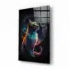 glasschilderij dieren maan en kat DSG 3002 b
