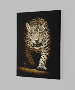 ALIVA 1227 canvas schilderij luipaard wilde dieren