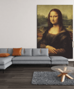 ALIVA 1231 mona lisa canvas schilderij c